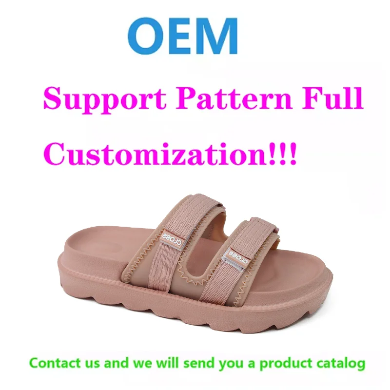 Custom Logo Wedge House Soft Cloud Rubber PVC EVA Slippers For Ladies Wholesale Price Slides For Women Slippers For Women