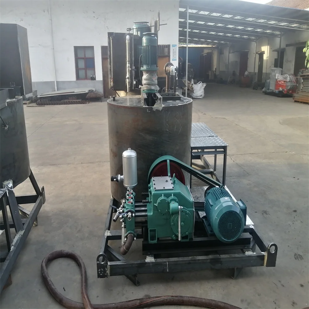 FAE CMSC500/1000E Jet Grouting Mixer and Agitator Electric Pumps and Automatic Mixer All in One Container Fill Voids and Joints Valved Pump