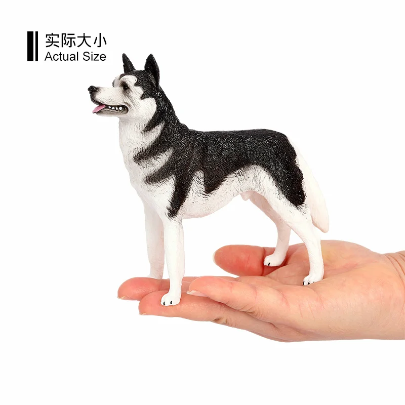 Wholesale Solid PVC Simulation Statue Model Farm Figurines Animal Cat Dog Goat Horse Cow Toys Figures