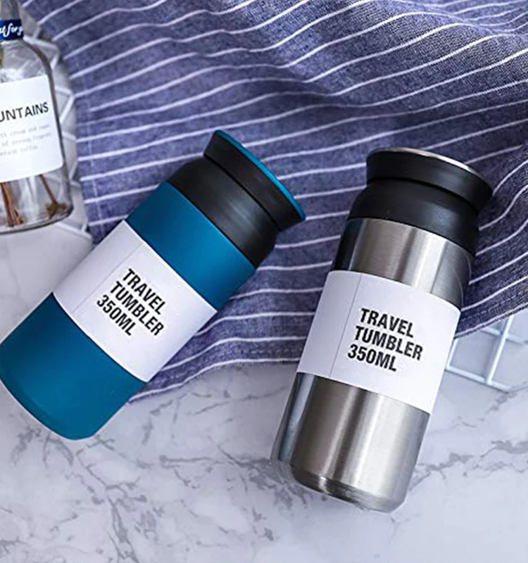 Custom Portable Double Wall Stainless Steel Vacuum Insulated Sports Drinking Water Bottle