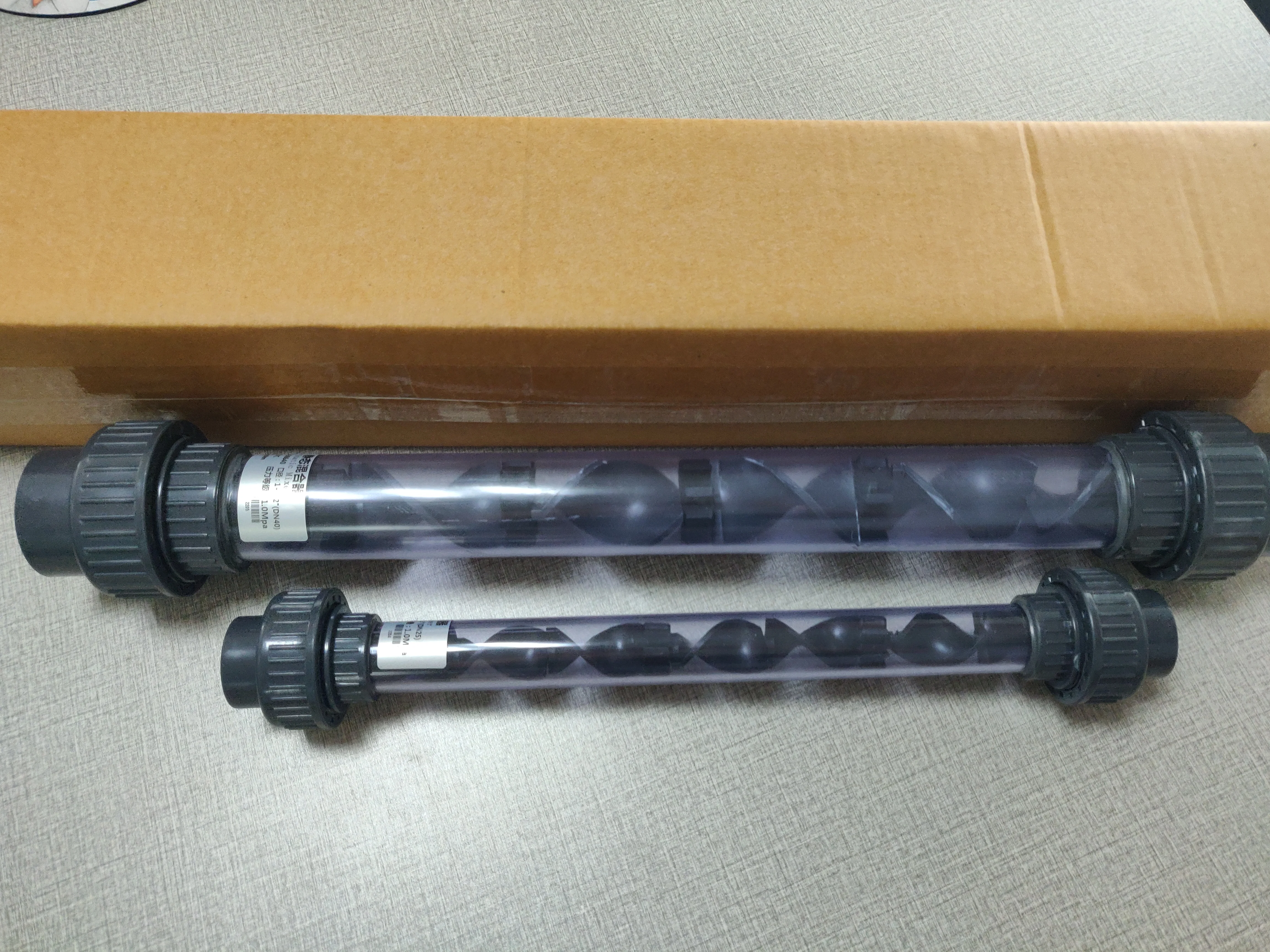 High Quality UPVC PVC Static Mixer For Water Mixing