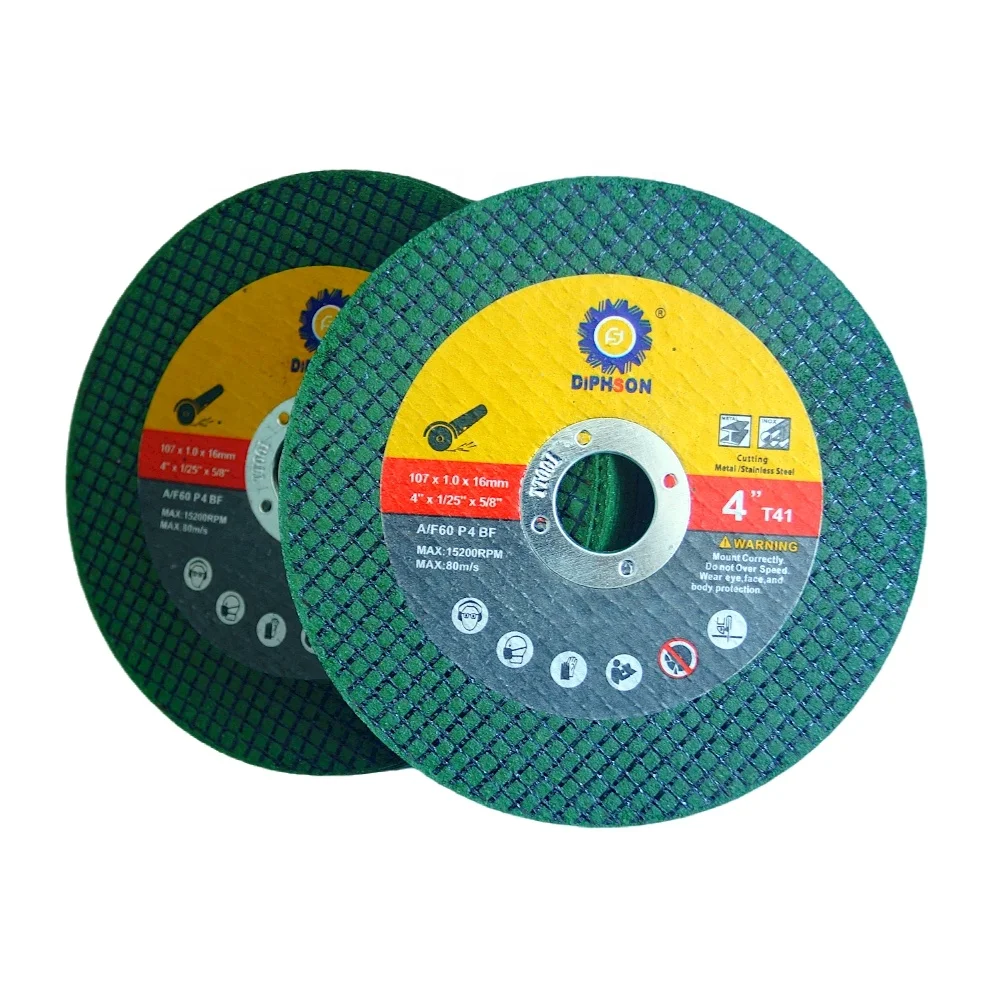 Abrasive Tools Cutting Wheel for Metal Steel Cast Iron 4 Inch Cutting Disc 107mm Cut Off Wheel