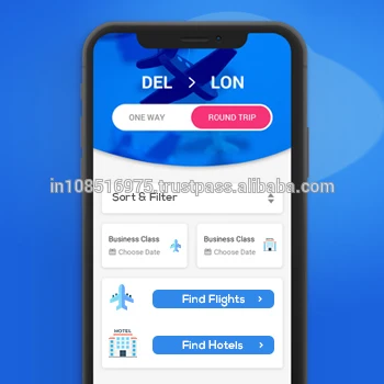 Разработка мобильного приложения для бронирования гостиниц и полета (Android / iOS)