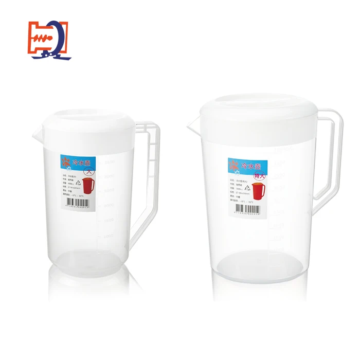 Cold Water Jug Plastic Juice Pitcher Household Teapot Kettle with Lid