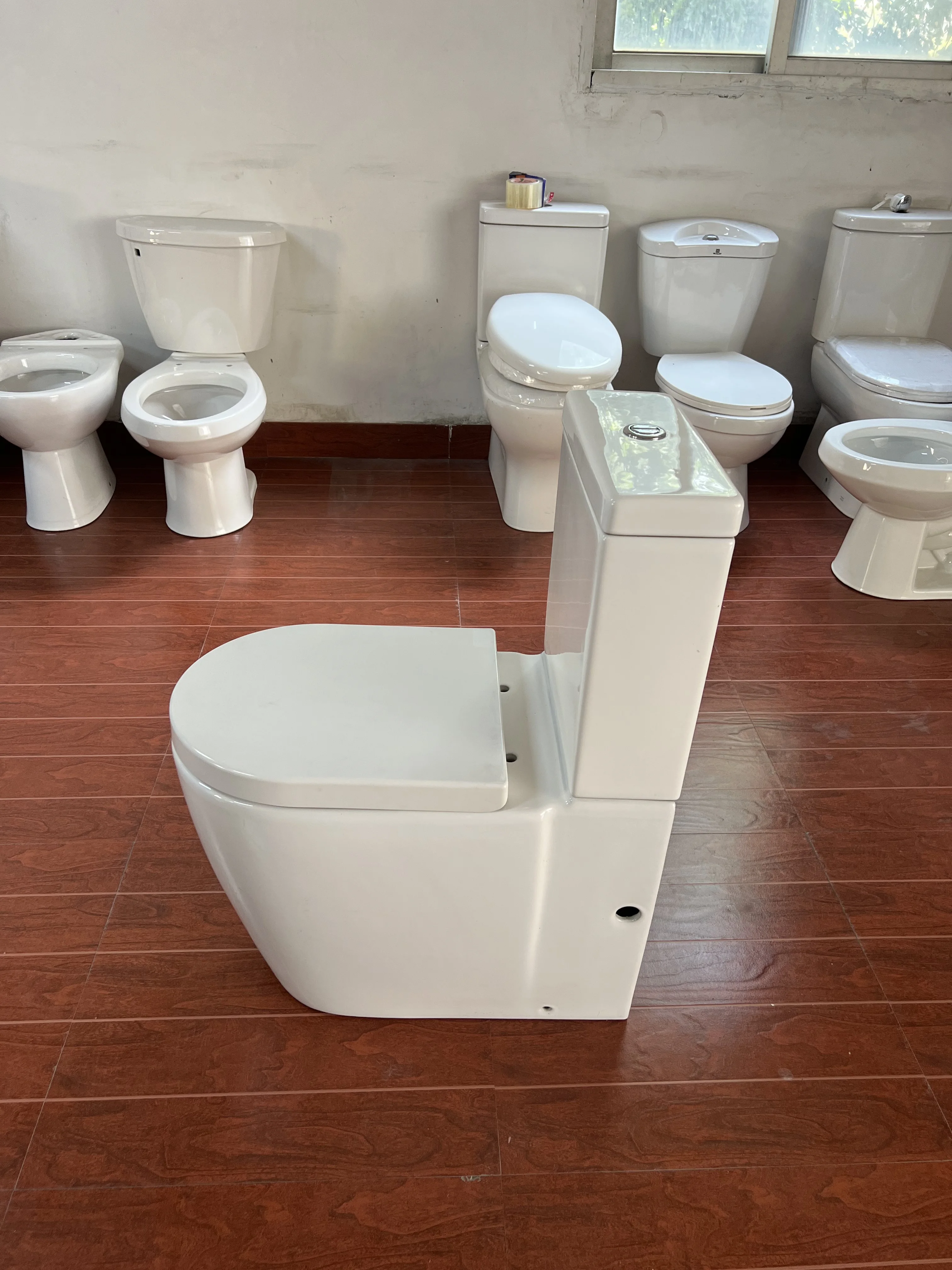 Watermark WELS Australian Ceramic Two-piece Toilet Cheap Bathroom Piece Toilet Bowl