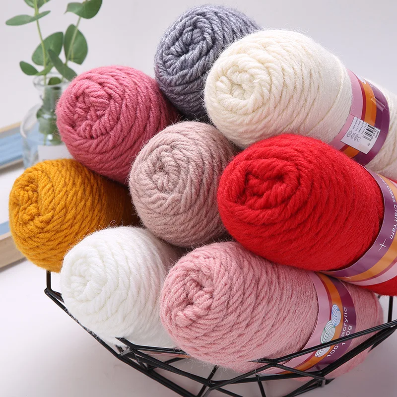 wholesale Soft Crochet Milk Cotton Knitting Yarn Soft Baby Cotton Yarn