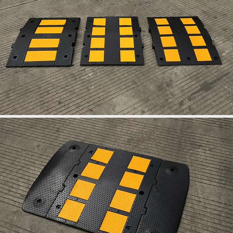Traffic Speed Bumps Durable Road Humps for Improved Safety and Traffic Flow