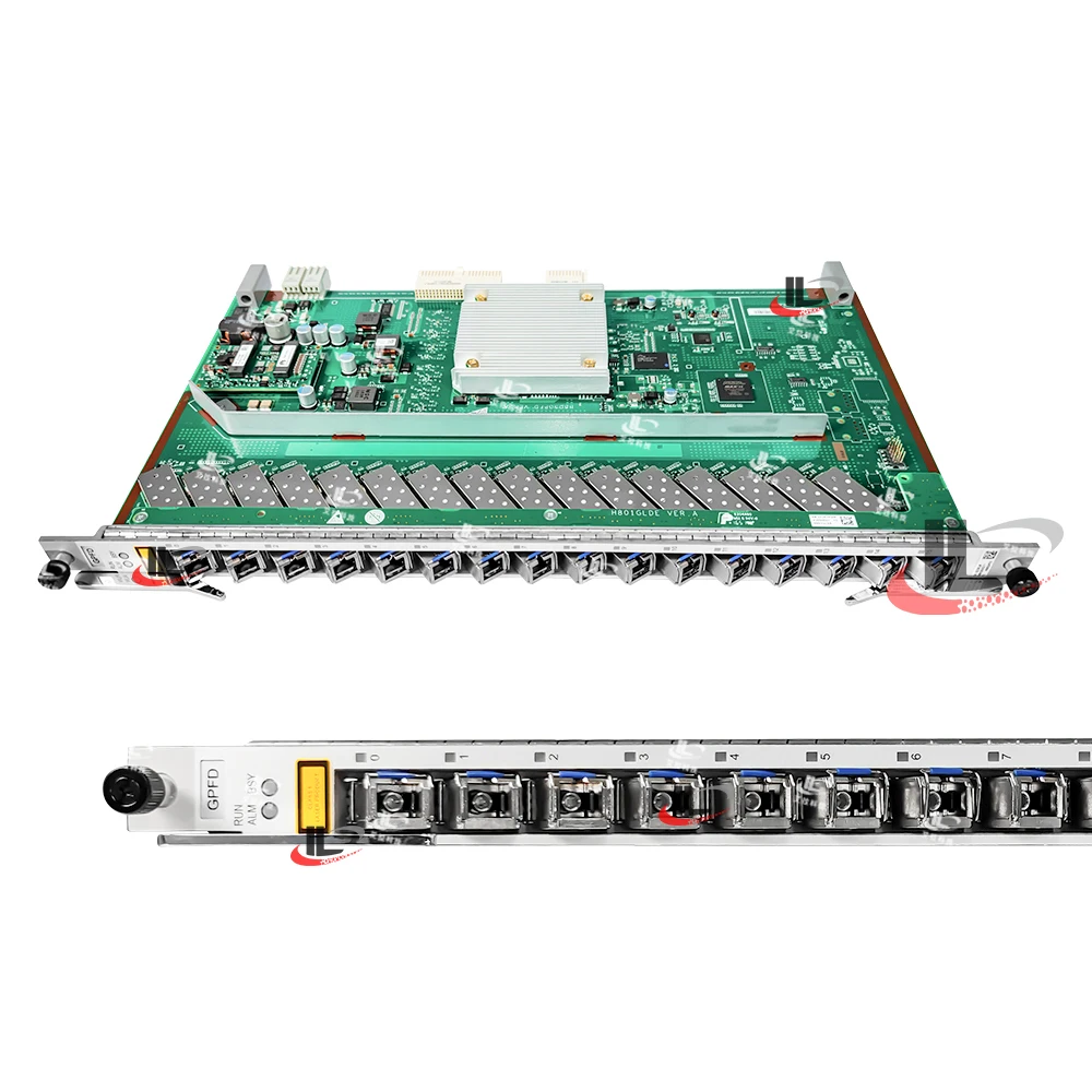 Best Selling GPON 16 Ports Card C+ C++ Service Board GPFD For Huawei 5680 Olt