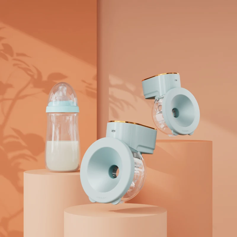 Hans Free Portable Travel Electric Usb Charging Wireless Wearable Electric Breast Pump For Baby Feeding