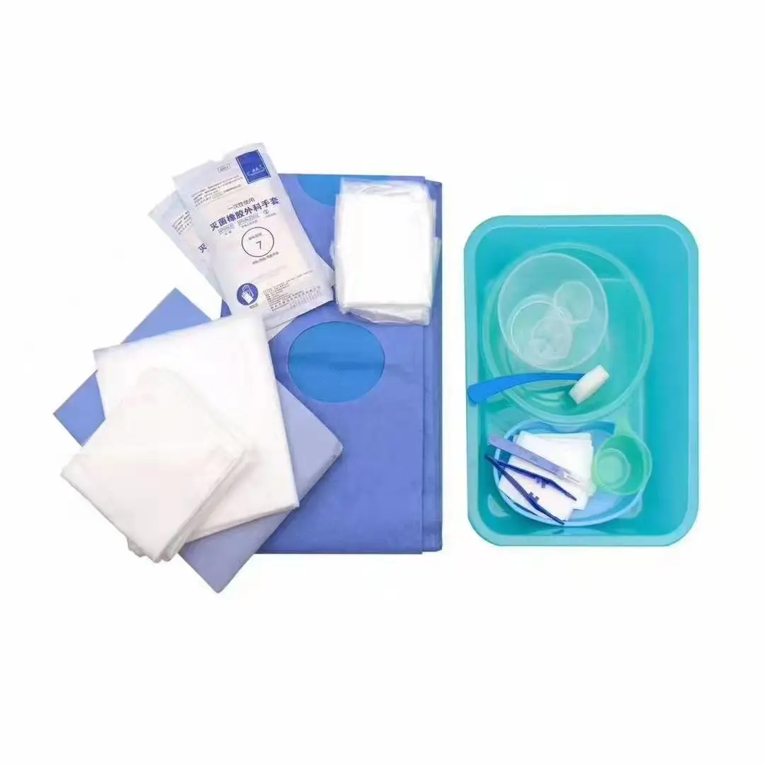 Disposable Sterile non woven surgical drapes pack ophthalmic universal general sterile surgical drapes pack