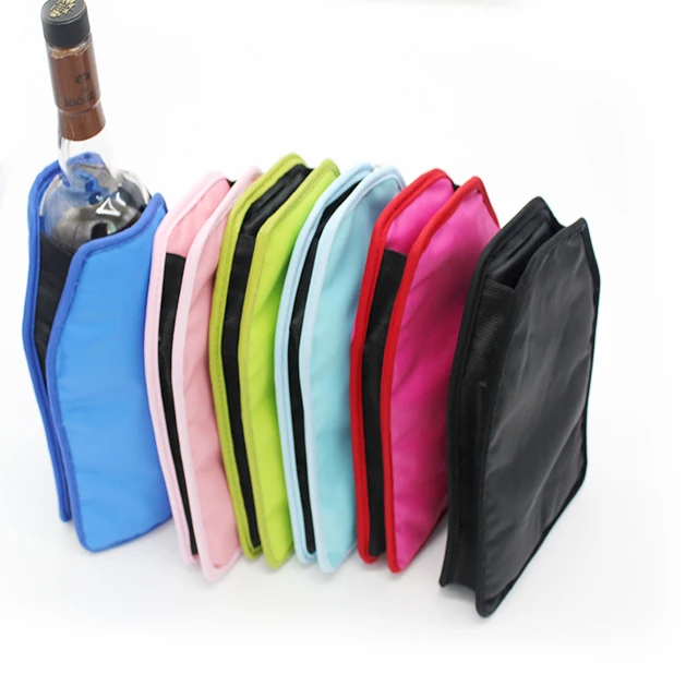 
Wine Chiller Portable Gel Bottle Cooler Sleeves Freezer Pack Can Cooler 