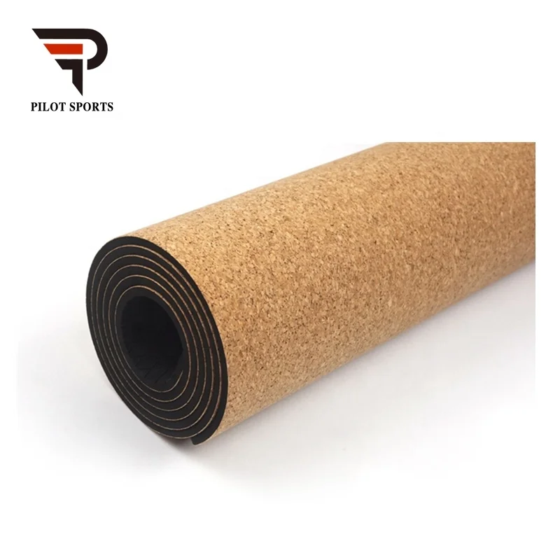  PILOT SPORTS gym fitness equipment home natural cork yoga