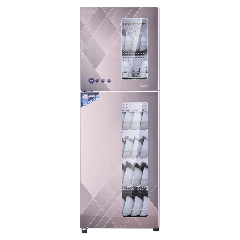Kitchen Cabinets Disinfection Cabinet Wine Sterilizer Warmer  Uv Stainless Steel Sterilizing Cabinet