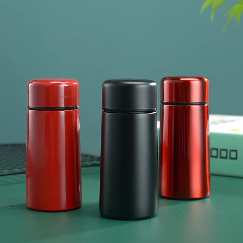 304 stainless steel pocket cup small mini thermos cup male and female students portable fashion small capacity gift water cup