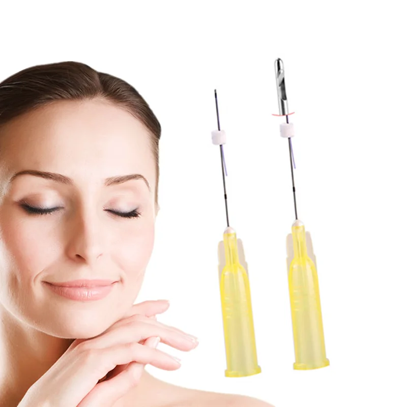 
Eyebrow Forehead Lift Korea direct Blunt Needle Mono Pdo Thread For Smooth Wrinkles 