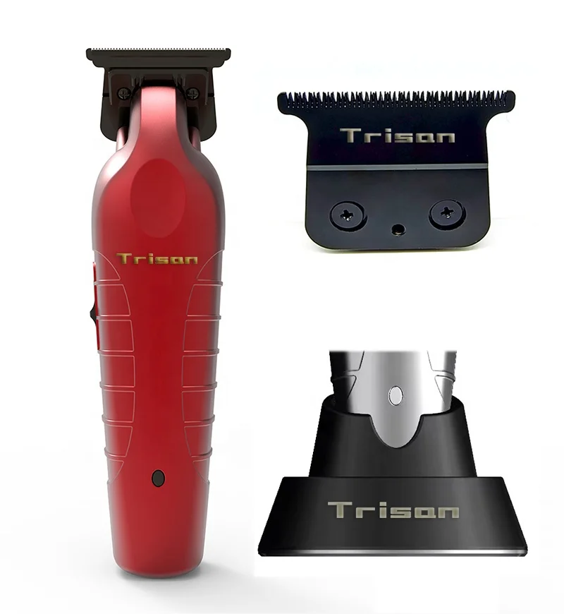 TRIMMER HAIR 7000 RPM GRAPHITE DLC ZERO GAP BLADE DETAILER TRIMMER BARBER SUPPLIES HAIR TRIMMER SET