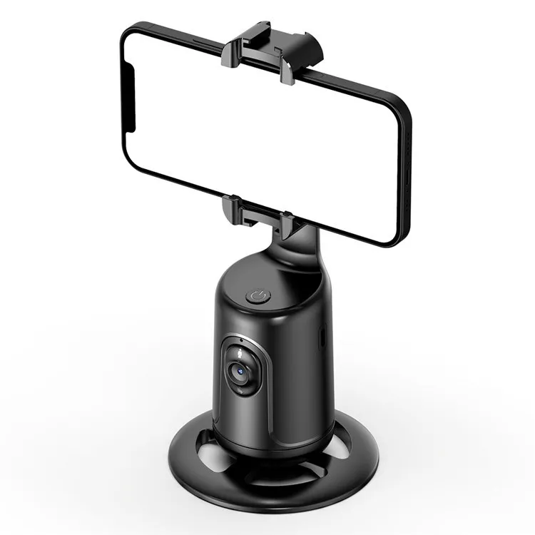 360 rotation auto face tracking Intelligent Tracking Camera phone Portable Gimbal Stabilizer with Cold Shoe for video camera
