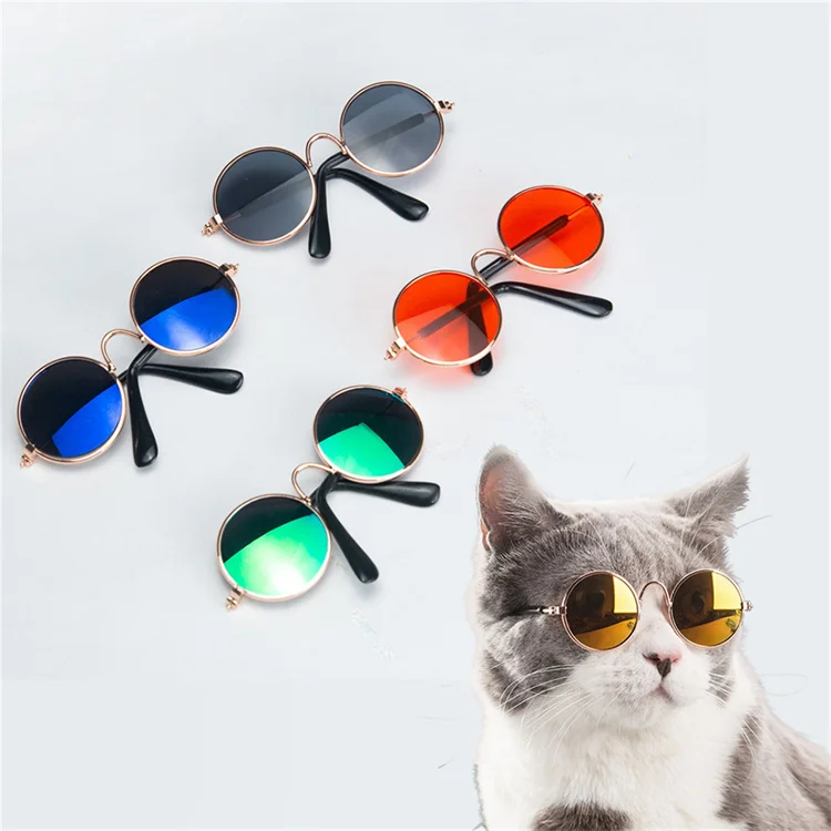 Cat Toy Creative and Funny Pet Cat Toys Glasses Pet Supplies Toy Cat Glasses