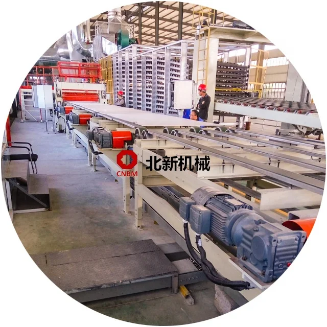 gypsum board making machine production line gypsum board production machinery