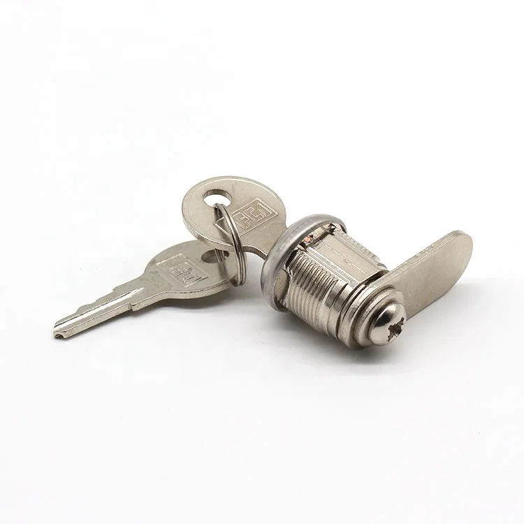 zinc alloy cabinet cam lock for glass showcase SY502