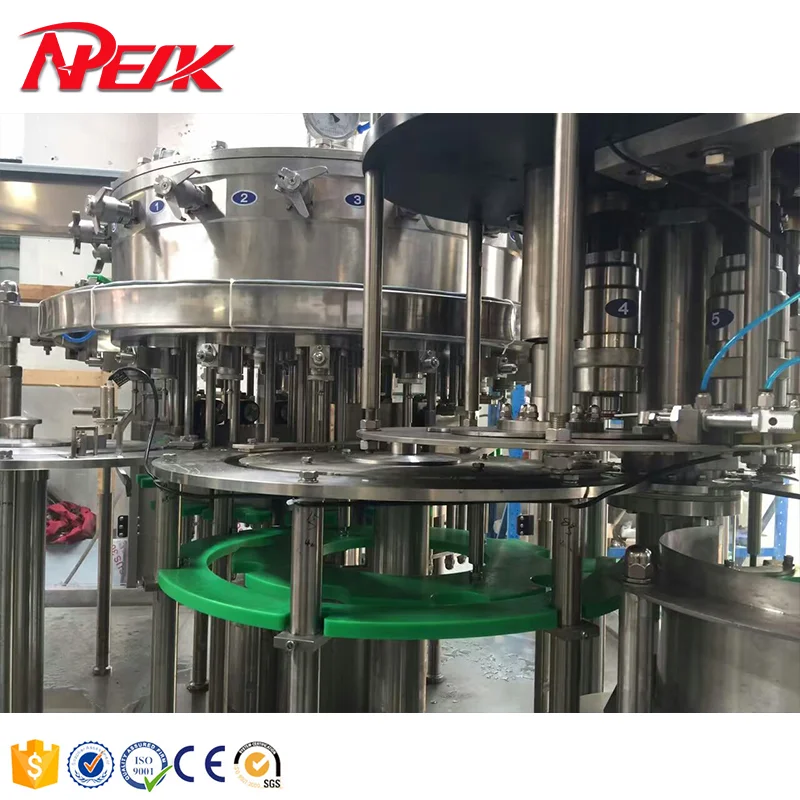 Glass bottle beer filling machine equipment/can filling production line