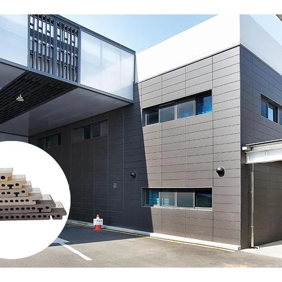 Togen Customized special shape terracotta clay tile for building material facade borders