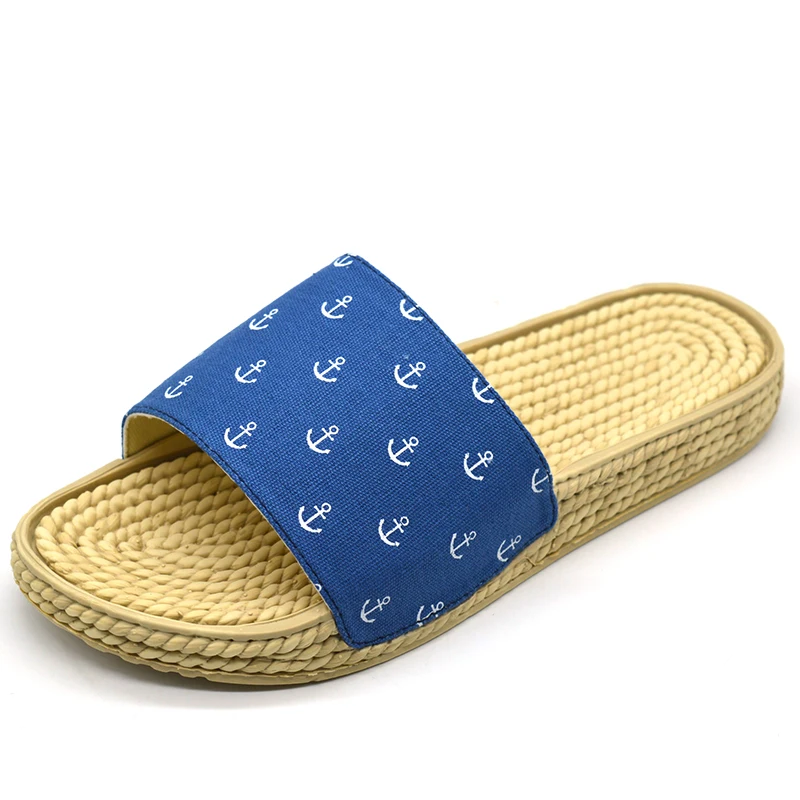 Top brand fashion women wedge slippers with flower