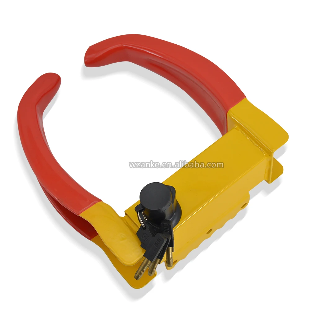 Car anti-theft wheel clamp lock vehicle tyre tire security tool  trailer  auto lock