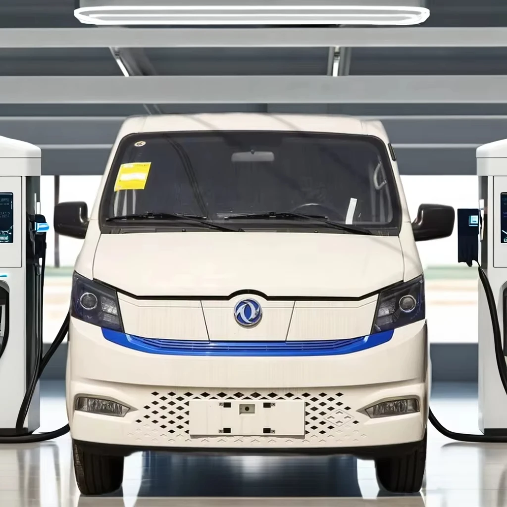 Новый электрический грузовик Dongfeng EM27L новый с большой коробкой одним двигателем левый уровень рулевого фургона