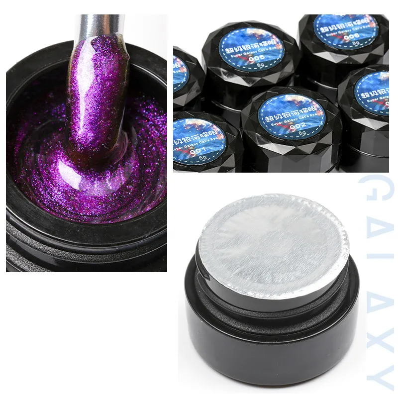 9D Super Galaxy Cat Eye Gel Long Lasting Chameleon Mirror Cat Eyes Gel Polish
