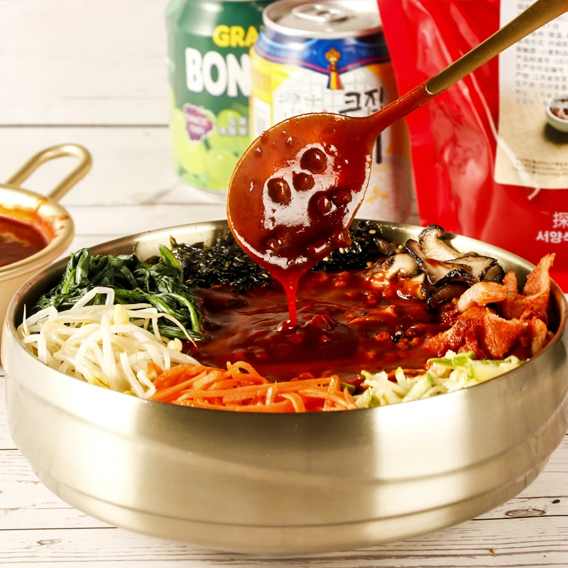 Корейский Bibimbap соус Mckeith 1 кг корейский стиль горячий высокое качество популярная в Корее быстрая доставка Haccp еда