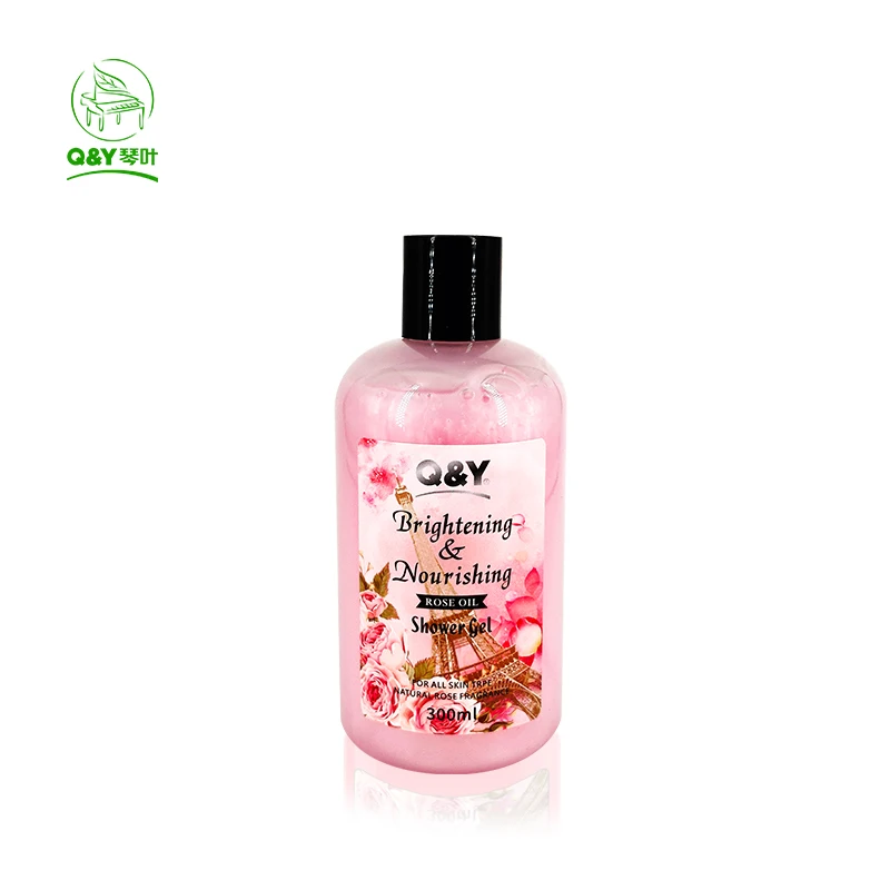 OEM ODM отбеливающий и увлажняющий Розовый Эфирное масло для мытья тела набор лосьона