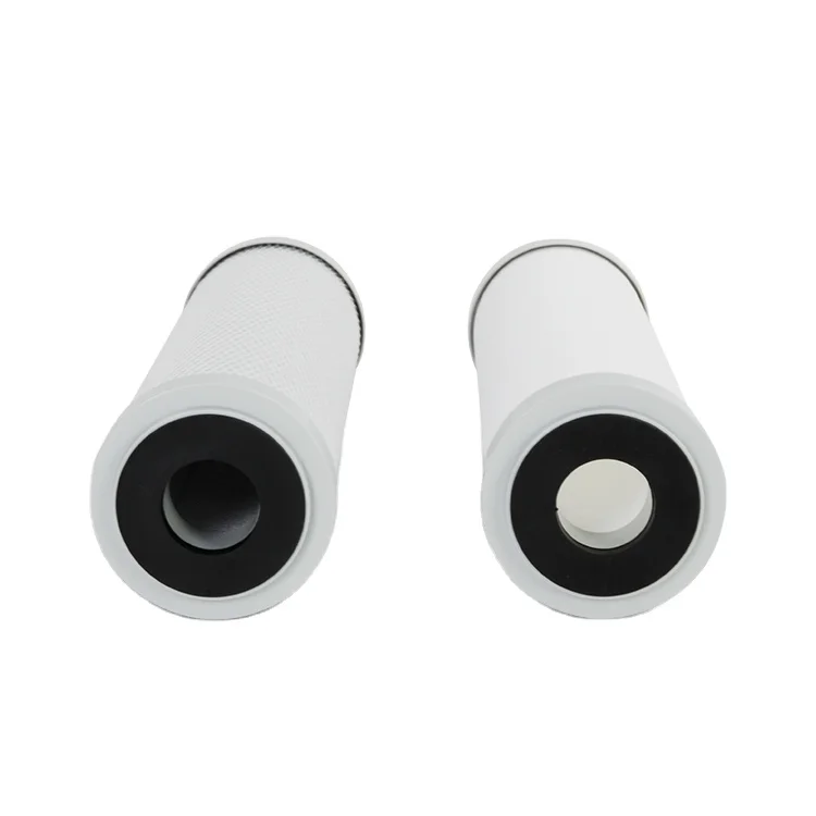 Quick Connect Water Filter Replacement Cartridge Inline Filter CB Activated Carbon White Outdoor Vehicle Power Supply