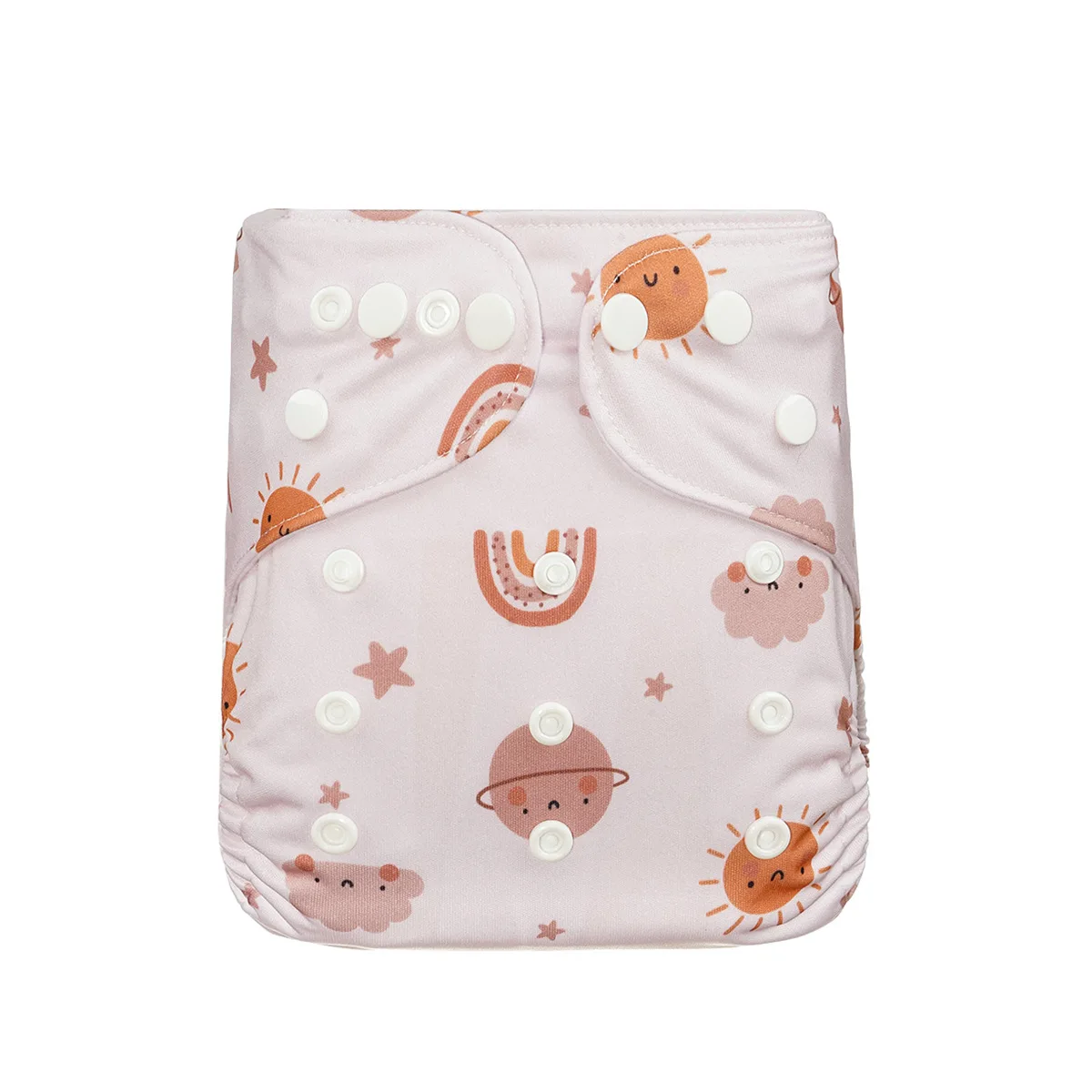 Happy Flute Baby Cloth  suede cloth diaper One Size Adjustable Washable Reusable for Babies  Nappies