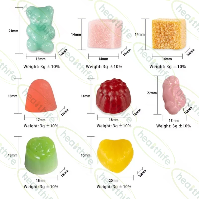 Healthife OEM Vaginal Health Supplement for Women Vitamins Probiotic Gummies