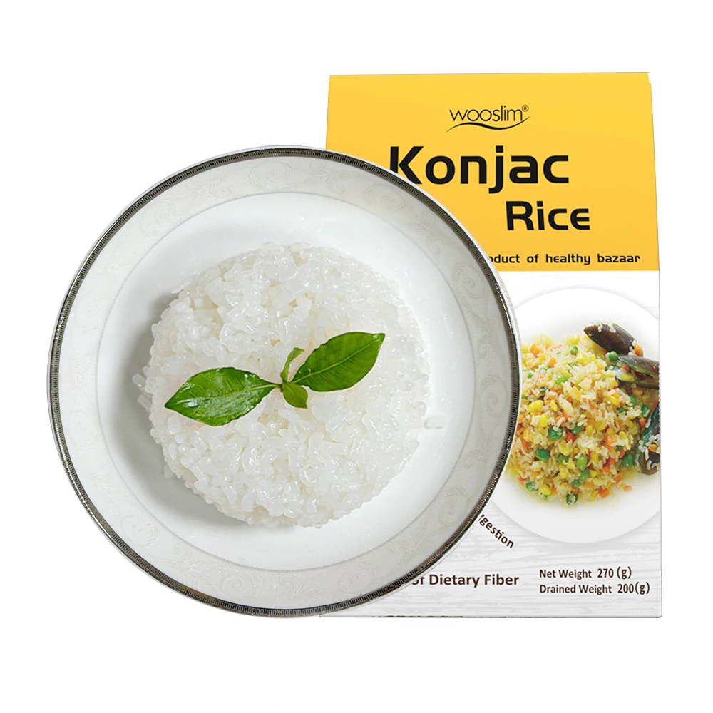 Низкокалорийный высококалорийный Конжак рис Кето безглютеновый альтернатива диетам заботящимся о своем здоровье от надежного поставщика
