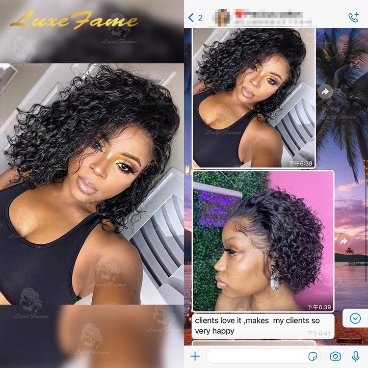 Short Full Lace Straight Curly Bobs Wig Human Hair Woman Lace Frontal Wig 100% Bob Cut Human Hair,Lace Front Wholesale Bob Wig