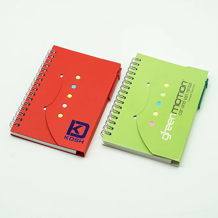 
Wholesale customised cheap recycled promotional small notebook items with logo 