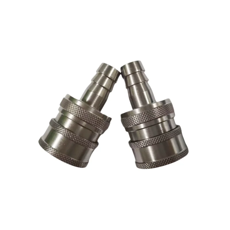 Fuel connector line tank connector joint outboard engines components stainless steel female fittings