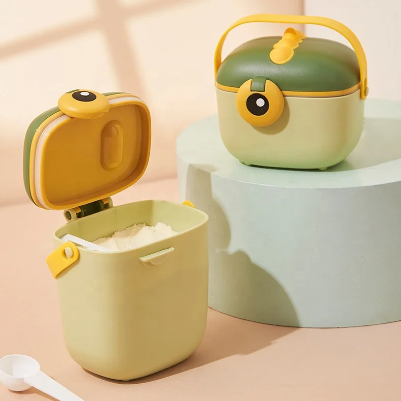 Оптовая продажа детский дозатор портативный контейнер для молока и порошка хранения детского
