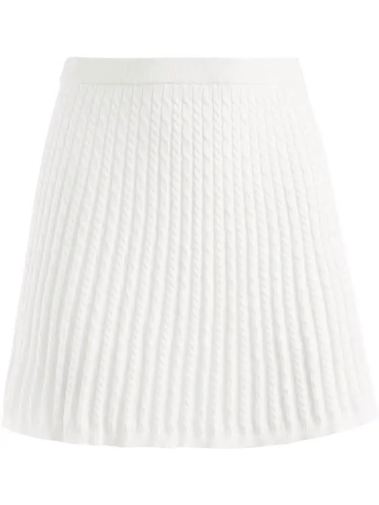 Girls In Mini Hot Micro Mini Skirt Knitted Skirt Laneus Acid Wash Ribbed Womens Skirts