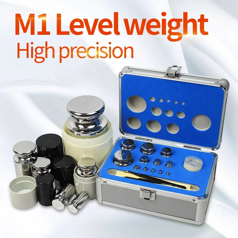 NVK M1 Calibration Standard Stainless Steel Balance Unit Weight Stainless Steel Calibrated Steel Weights