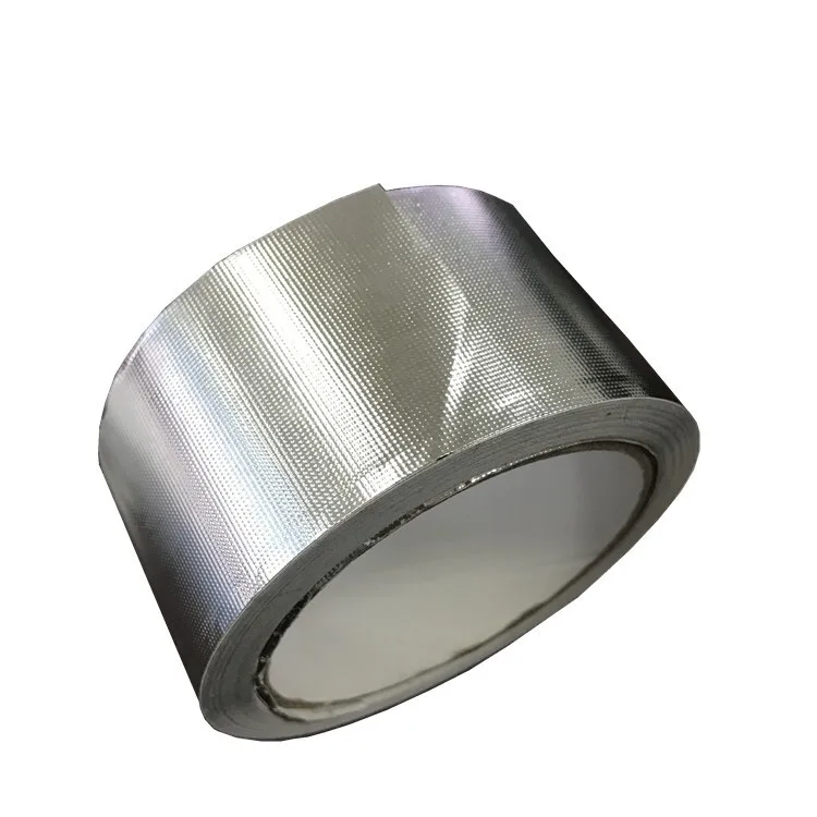 Embossed aluminum foil tape laminate rubber and plastic for Air Condition Duct