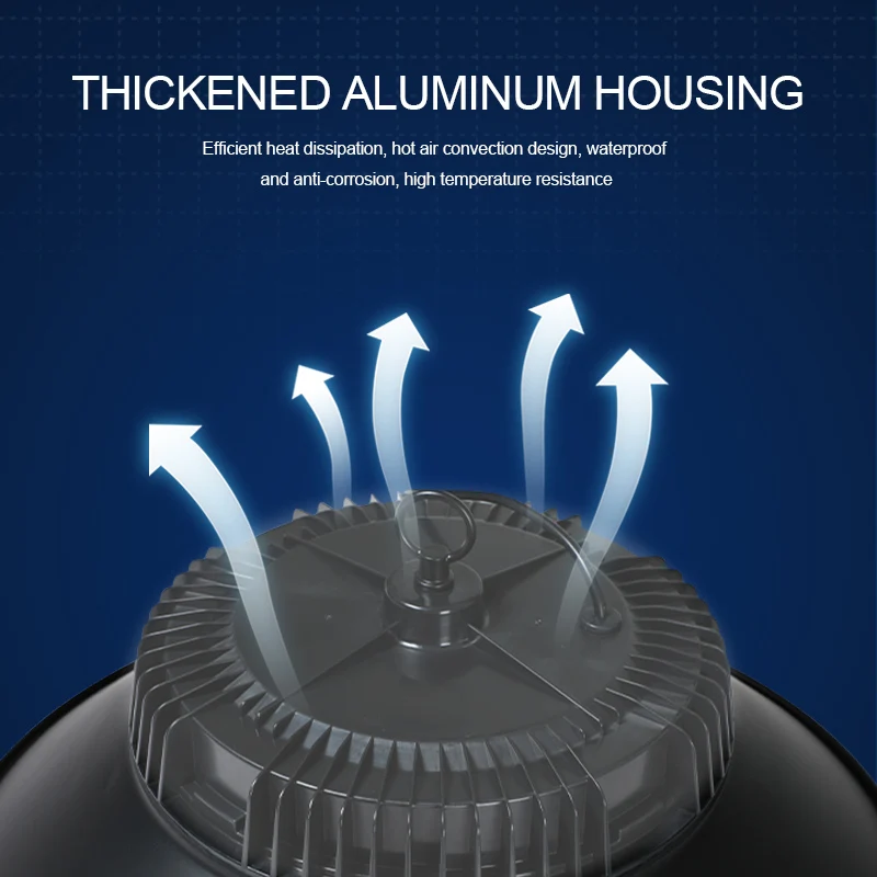 LIGHTSINCERE led ufo solar powered high bay lights outdoor solar lights indoor house