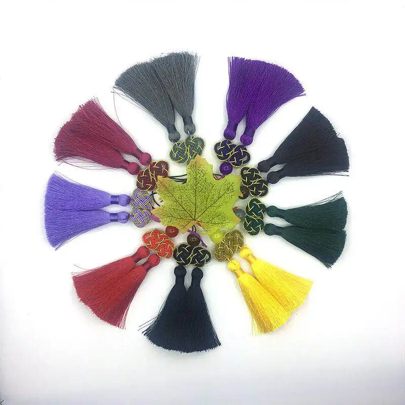  Silk Tassels Jewelry accessories findings Tassel Fringe earrings