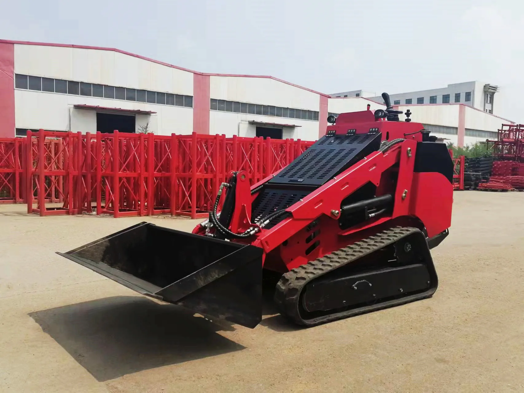 ANTS mini skid steer loader 25HP LY850 skid steer with Kubota engine