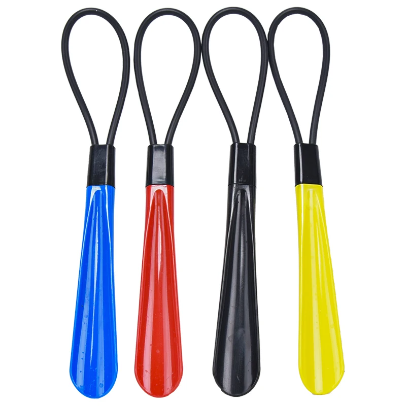 Cheap price wholesale customized logo colorful women man plastic shoe horn with long handle