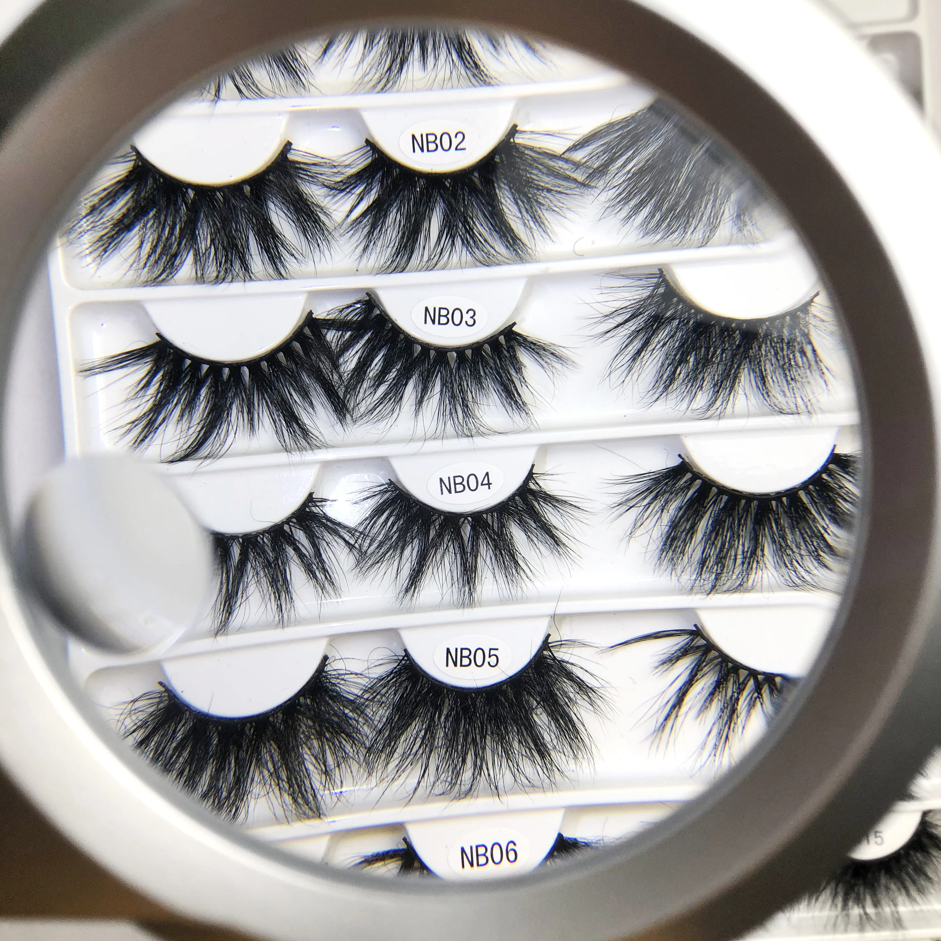 
Private label 3D 5D mink eyelashes with packaging box premium 25mm mink lashes custom eyelash package 