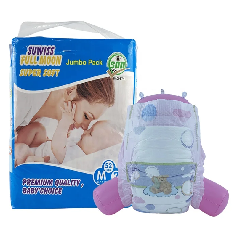 Newborn Premium Disposable China Quality Soft Comfortable Baby Nappies Diaper From Manufacturer