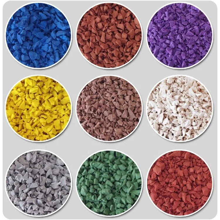 EPDM Rubber granules for synthetic flooring rubber playground FN P2412162